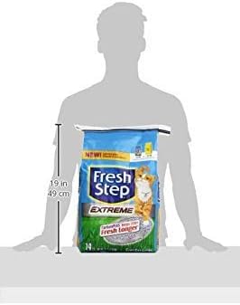 Fresh Step Extreme Clay Cat Litter 14-lb bag