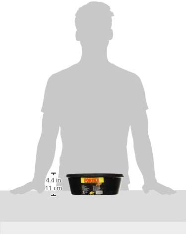 Fortex Feeder Pan for Dogs/Cats and Horses, 4-Quart (Pack of 2)