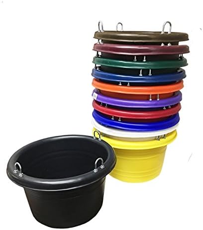 Horsemen's Pride 011 Jolly Pets Feed Tub, Red, One Size