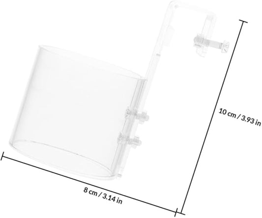 FRCOLOR Aquarium Fish Feeding Ring Fish Food Holder with Hook for Betta Shrimp Turtle Feeding
