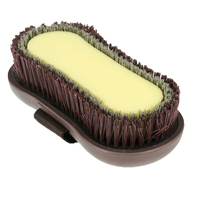 HORZE Sponge Brush - Brown - One Size