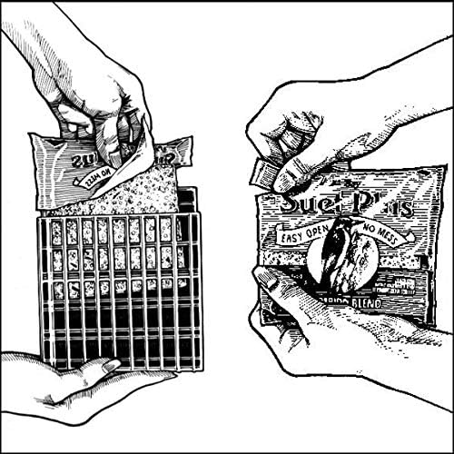 St. Albans Bay Suet Plus Bird Suet Variety Packs | 11 oz. Bird Suet Cakes | (Peanut, 15 Pack)