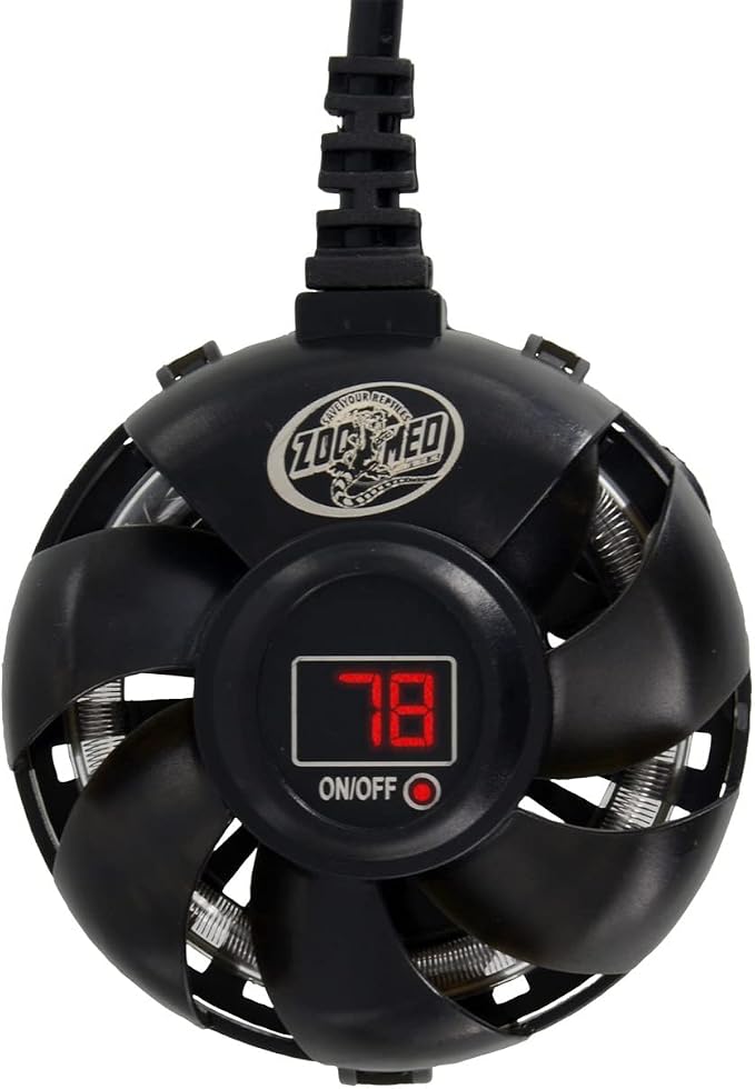 Zoo Med TURTLETHERM Automatic Preset Aquatic Turtle Heater (Up to 30 Gallons) 100 Watt