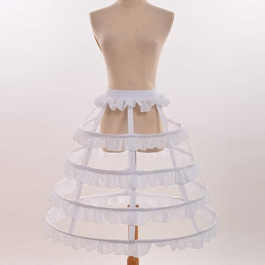 GRACEART Victorian Dress Pannier Hoop Skirt Bustle Cage Skirt