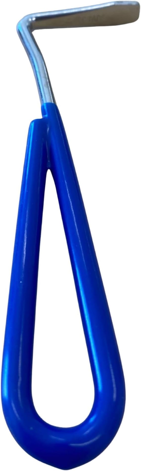 Intrepid International Vinyl Coated Horse Hoof Pick - Metal Hoof Pick, Grooming Tool Horse Pick for Hooves & Comfortable Handling - Blue