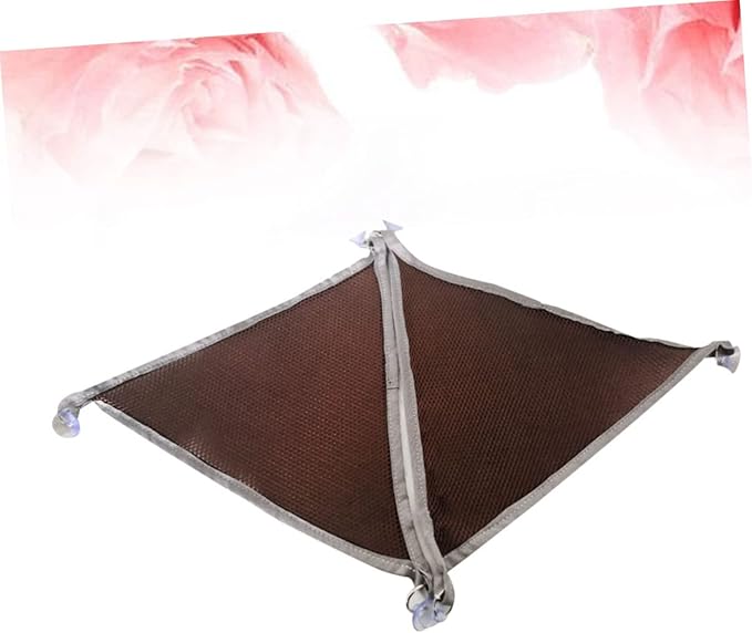 Abaodam 2pieces Mesh Pet Hammock Hanging Bed for Pets and Reptiles for Sleeping and Resting Lightweight and Easy to Store