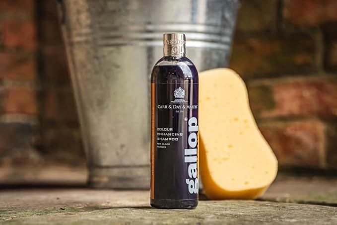 Carr & Day & Martin Gallop Colour Black 500ml Cleans and Intensifies Natural Coat Color and Sheen.