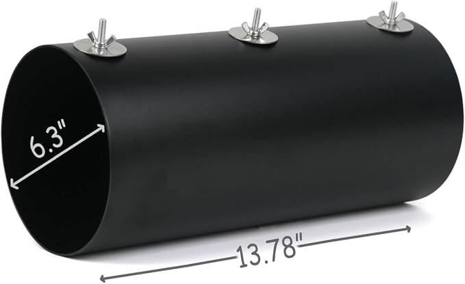 Chinchilla Hanging Cooling Tunnel Toys, Small Animals Tubes Tunnel Toys | Ferret Chinchilla Squirrel Guinea Pig Rat Cage Accessories (Black-Long)
