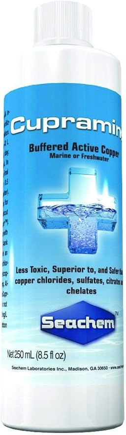 Cupramine for Fish and Aquatic, Size: 250 MILLILITER