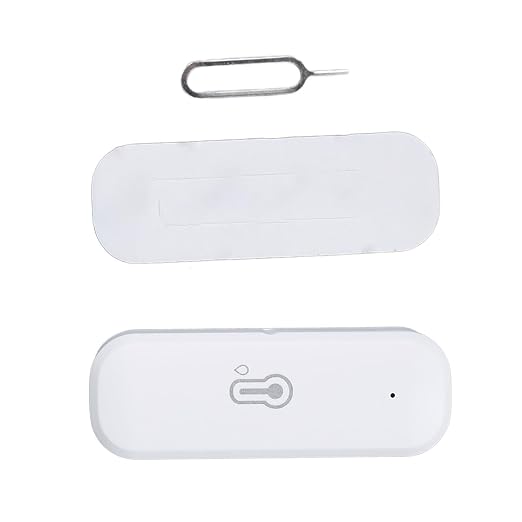 Generic Reptile Temperature and Humidity Sensor with APP Control for Real Time Monitoring | Accurate Hygrometer for Homes Offices and Warehouses | Connectivity (for ZigBee)