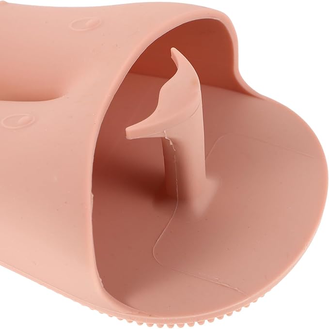 WOONEKY Silicone Face Scrubber Set 3pcs Soft Facial Cleansing Brush for Women Manual Exfoliating and Deep Cleaning with Cute Rabbit Ear Design for Daily Skin Care