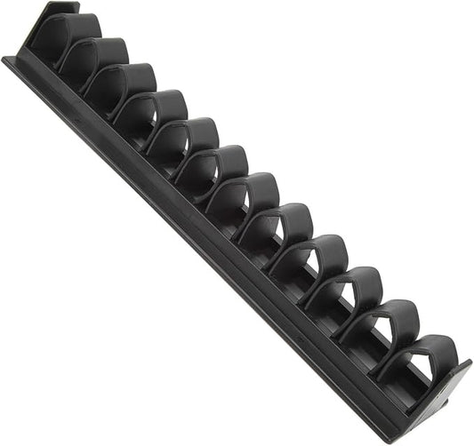 Horse Whip Crop Holder Rack Wall Mounted for Horse, Horse Whip Storage Organizer Crop Holder Whip Rack for Horse Stables Black