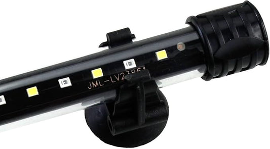 AQUANEAT Aquarium LED Submersible Light 7.5 Inch Underwater Fish Tank Light (White & Blue)