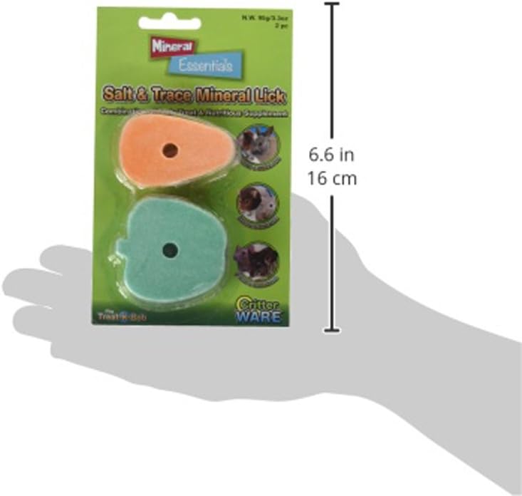 Ware Manufacturing Apple/Carrot Salt and Mineral Small Pet Chew Treat