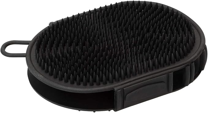 Weaver Livestock Wash Mitt, 2-Sided, Black