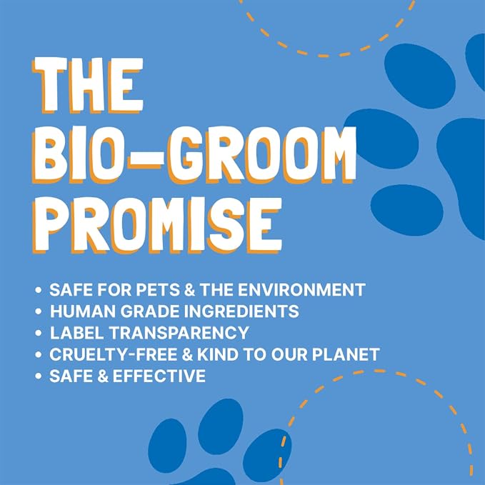 Bio-Groom Country Freesia Dog Shampoo - Natural Scent Pet Shampoo, Aloe Vera, Chamomile, Cat & Dog Bathing Supplies, Puppy Wash, Cruelty-Free, Made in USA, Quick Rinse Cat Shampoo - 1 Gallon