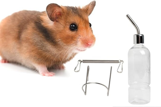 350ml Hamster Water Bottle No Drip Pet Wire Cage Water Feeder Animal Crate Waterer For Hedgehog Sugar Mice