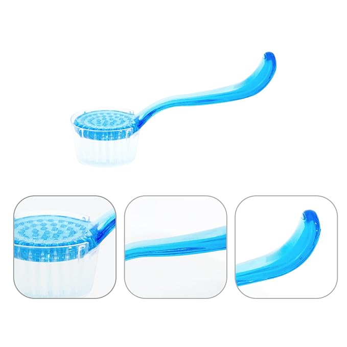 3 Pck Hamster Bath Brush, Reptile Cleaning Supplies,Massage Combs for Hedgehog Turtle