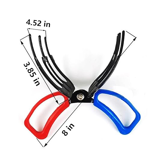 3 Claw Fish Gripper, Fishing Pliers Gripper, 2026 New Multifunctional Metal Fish Control Clamp Forceps, for Catch Most Freshwater Fish Fishing Accessories (3 Claw Fish Gripper)