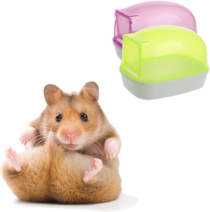 Hamsters Small Animal Sand Bath Room Bath Bathroom Toilet Random Color Small Animal Hedgehogs Toilet