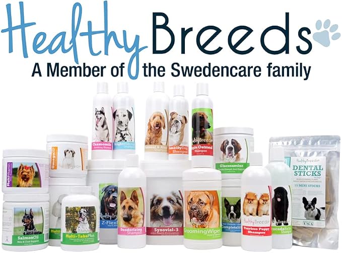 Healthy Breeds Rhodesian Ridgeback Ear Cleaning Wipes with Aloe & Eucalyptus for Dogs 100 Count