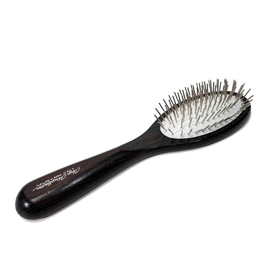 Chris Christensen Dog Brush, 20 mm. Ice Slip Max Dematting Pin Brush, Specialty Brushes, Groom Like a Professional, Remove Tough Mats and Tangles, Rounded and Grounded Pins, Doesn't Pull Coat, Large