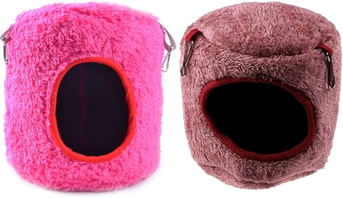 Hammock Hanging Bed Rat Hamster Parrot Ferret Rabbit Squirrel Toy House Random Color