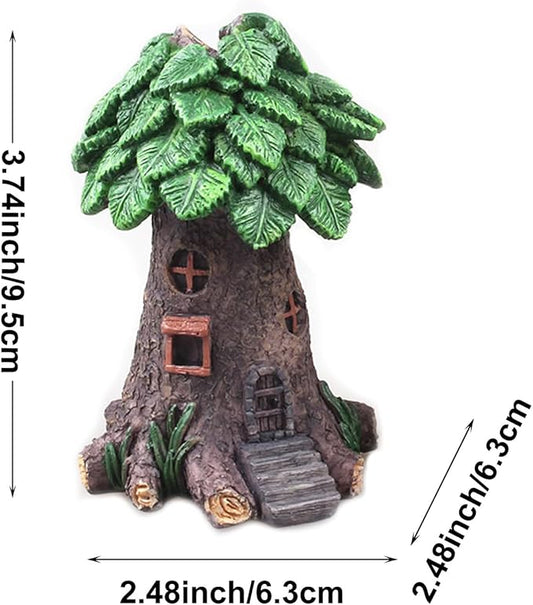 Resin Tree Aquarium Castle, Natural Fish Tank Décor, Ornaments Safe Decorations, Cute Lively Tree Aquarium Decoration, Fish Tank Display Decor.
