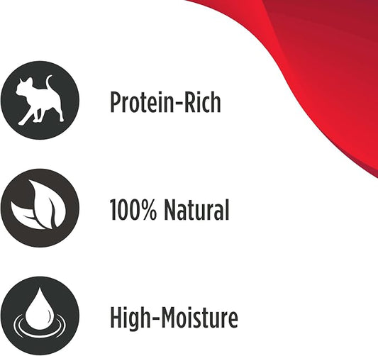 Nulo Chunky Cat Broth Pouches - Variety Pack, High-Protein Wet Cat Food Topper Treat for Indoor & Outdoor Kittens and Adults, 12 x 2.8oz