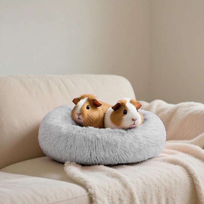 Bunny Bed Rabbit Hideout Large Soft & Comfortable Small Animal Bedding Cozy Bed Mat Warm Hideaway Cage Accessories for Guinea Pig