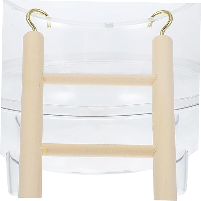 Totority Hamster Sand Bath Tub Litter Box 2-in-1 Hamster Bathroom Set Waterproof Small PET Toilet for Gerbils and Chinchillas Includes Bath Sand and Scoop Accessories