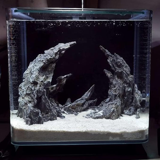 AWXZOM Large 'Soul Valley' Aquarium Ornaments Extra Large Aquarium Decorations Superior Landscaping (Soul Valley 18inch)