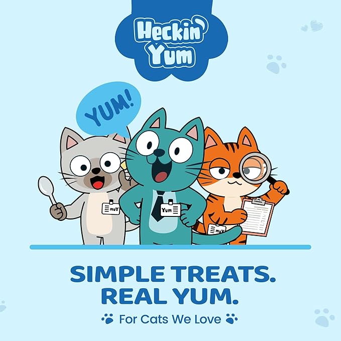 Freeze-Dried Salmon Cat Treats for Skin & Coat Support, 4oz Single Ingredient High Protein Snacks, Grain & Gluten Free