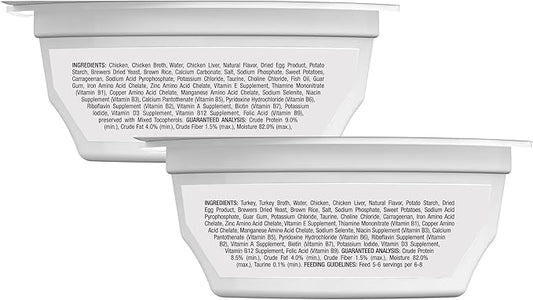 Blue Buffalo Tastefuls Savory Singles Variety Pack, Wet Cat Food in Gravy, 2.6-oz. Twin-Pack Trays, Chicken & Turkey Entreé (12 Count)