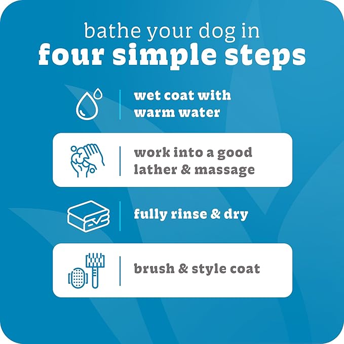 Espree Simple Shed Dog Treatment, Shed Control Dog Conditioner, Helps Reduce Excess Shedding, Moisturize, and Strengthen Coat, Gentle for Sensitive Skin, Gallon