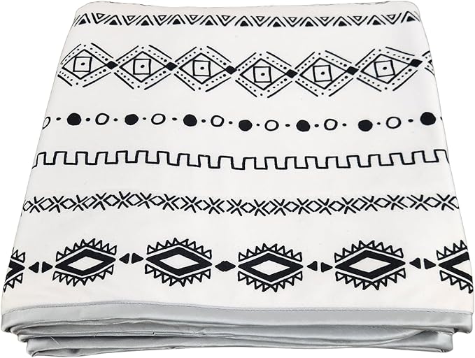 Tater Pets Guinea Pig Fleece Cage Liner - Tidy Mat - Lap Pad - Corner Pad - Absorbent - Machine Washable - for Guinea Pigs and Hedgehogs (Aztec, 2x3 C&C (28"x 42"))