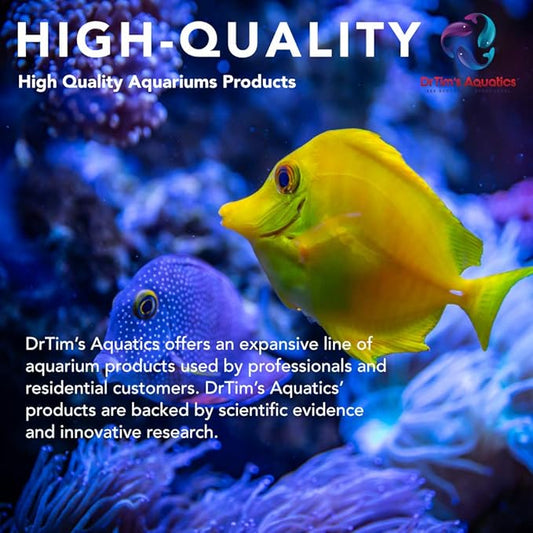DrTim’s Aquatics AquaCleanse for Freshwater Aquariums – 32 oz – Tap Water Conditioner – Prepares Water for Fish Tanks, Supports Visual Clarity & Stable, Balanced Parameters