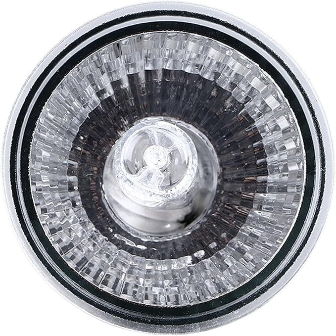 Tbest Reptile Heat Lamp Profional Efficient Save Energy 360 Degree Lighting Warm Uva Uvb Basking Lamp for S Tile 220V Heat Lamps Tile Temperature Control Equipment and (50W)