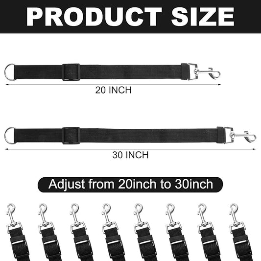 STARVAST 10 PCS Horse Bucket Straps, Sturdy Nylon Bucket Straps Adjustable Horse Trailer Ties for Water Bucket Horse, Hay Nets, Water Buckets, Horse Outdoor Feeders