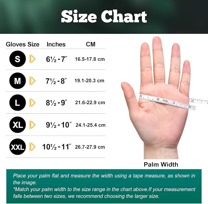TitanFlex Heavy Duty Industrial Nitrile Gloves with Raised Diamond Texture, 8-mil, Latex Free (Green/Dark Green/Yellow)