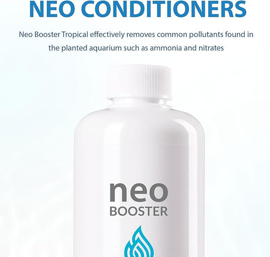 Aquario Neo Booster Tropical - Rapid Pollutant Removal, Shortens Filtration Cycle, Ideal for Planted Aquariums, All-in-One Aquarium Water Conditioner - Water Conditioner for Aquarium Tank - 300ml