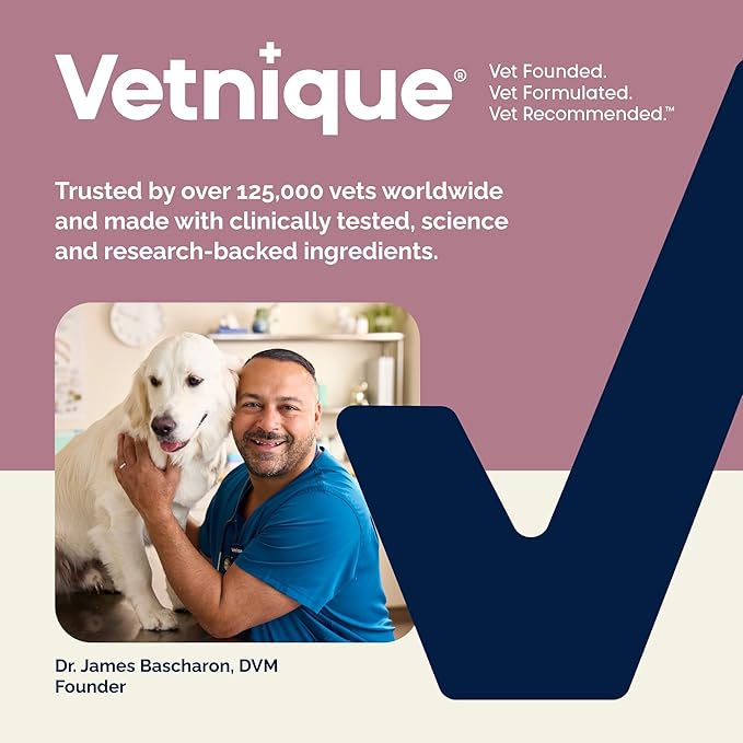 Vetnique Oticbliss Dog Ear Cleaner Flush Dog Ear Cleaning Solution for Dirt and Wax with Soothing Aloe Dogs & Cats Flush - Vet Recommended for Itchy Ears