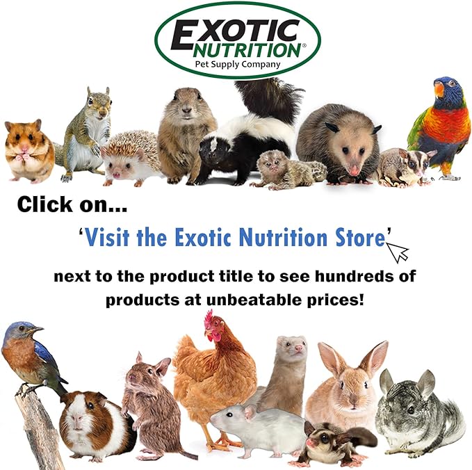 Exotic Nutrition Chicken Ecstasy (18 lb.) - Healthy All-Natural Backyard Chicken Feed - Grains, Dried Mealworms & Natural Extracts - Promotes Healthy Chickens & Eggs