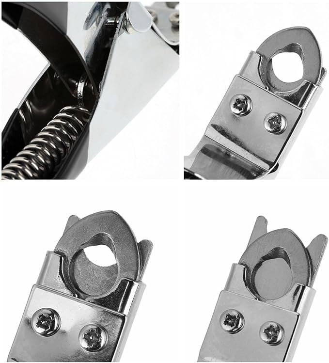 Dog Cat Nail Clippers, Stainless Steel Round Head Professional Dedicated Pet Claw Cutter Trimmer, Black