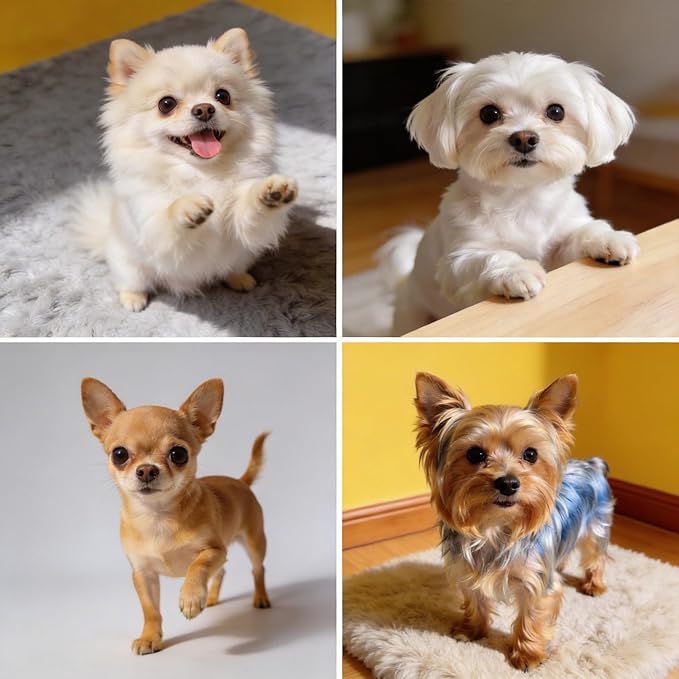Wireless Puppy Small Dog Doorbell. Ultra-Sensitive Touch to Activate, No Pressing Required. Ideal for Dogs with Light Nose or Paw Pressure. 14 Chimes, 3 Volume Levels and Mute, 3W Clear Sound Speaker