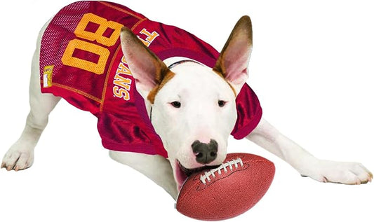 Pets First NCAA College USC Trojans Mesh Jersey for DOGS & CATS, Small.Licensed Dog Jersey with your Favorite Football/Basketball College Team