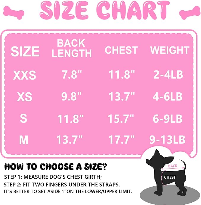 4 Pieces Dog Clothes for Small Dogs Girl Soft Puppy Shirt Cute Chihuahua Teacup Dog Clothes Female Dog Shirts Breathable Pet Clothing Pink Girl Doggie Clothes (XX-Small)