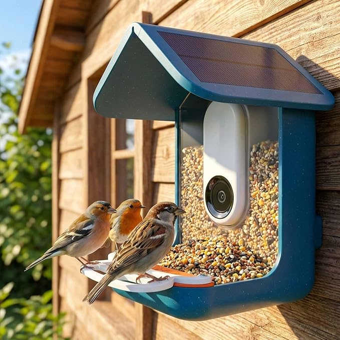 Upgraded Bird Perch for Bird Buddy Smart Feeder with Screws, Birds Feeder Extender Perch (White)