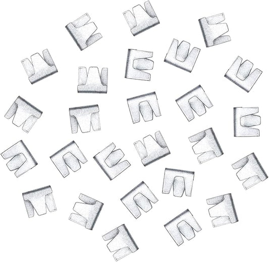 1200 Pieces Rabbit Cage Clips, J Clips for Wire Cages, Cage Fence Clips and Hog Ring Pliers for Quail Pigeon Chicken Pet Dog Cat Cage