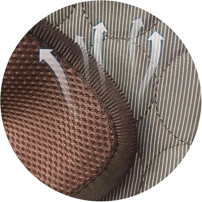2PCS Summer Cooling Mat for Rabbit, Washable Bunny Bed, Rabbit Bed Mat, Guinea Pig Cage Liner Hamster Pad, Fleece Sleep Pad for Squirrel, Hedgehog, Chinchilla, Small Animals, Brown(2p)